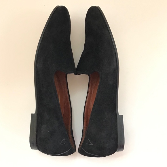 VIONIC Willa Suede Ballet Flat Slip On Loafer Black Women’s Size 8.5 - Picture 12 of 16